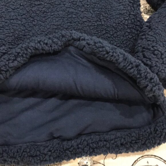 Elodie Half Zip Faux Shearling Pullover - Picture 6 of 7